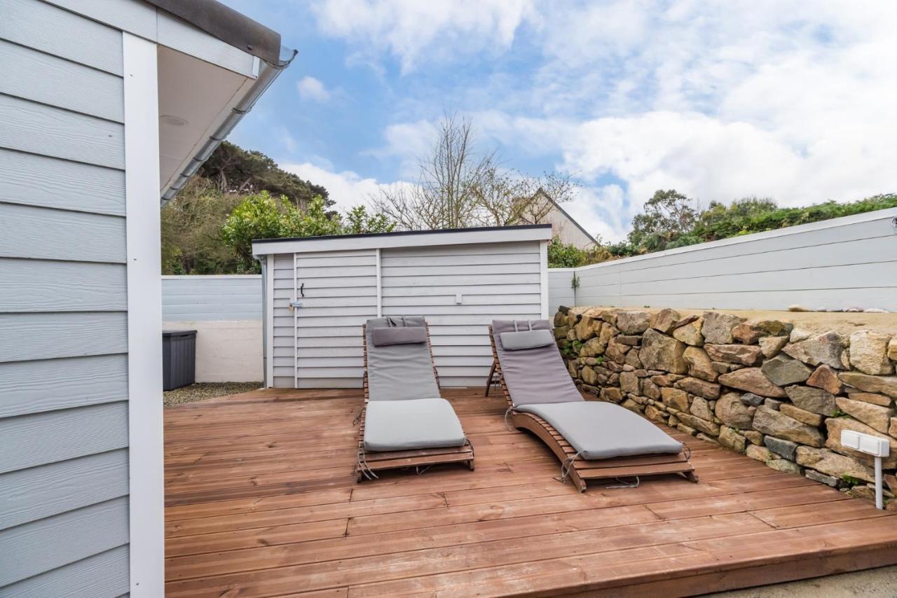 Ty Ker Embrun - Maison Vue Mer A 280M De La Plage Plougrescant Kültér fotó
